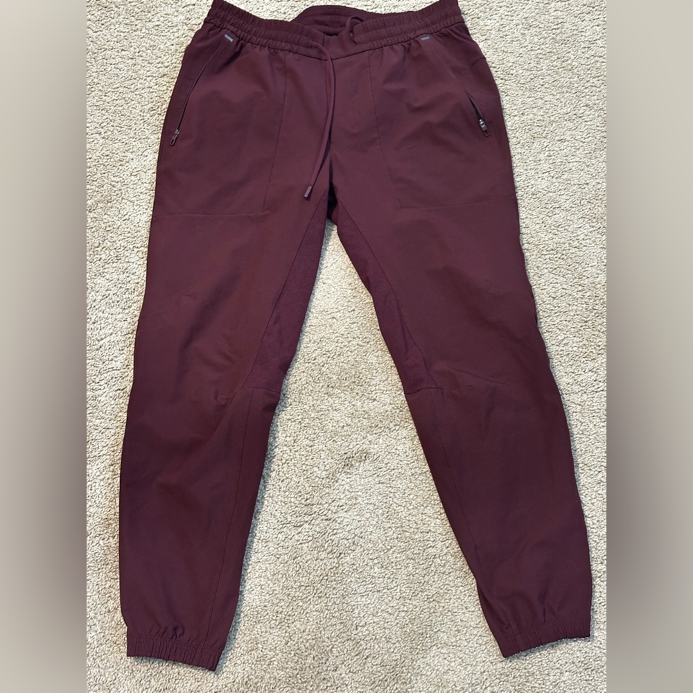 Lululemon Athletica Burgundy Joggers